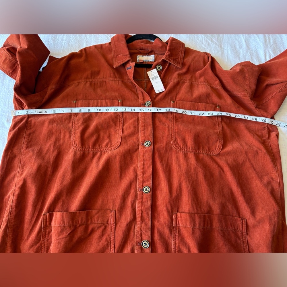 NWT Anthropologie Pilcro Corduroy Duster Shacket - Picture 13 of 16